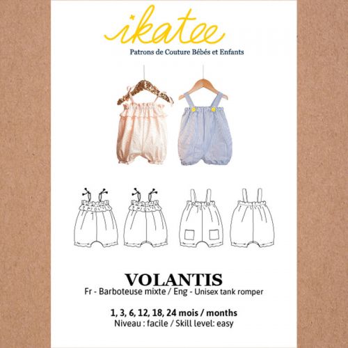 Patron Ikatee Volantis 1mois - 24 Mois Patron Ikatee Volantis 1mois - 24 Mois