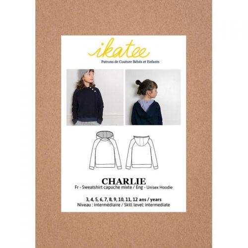 Patron Ikatee Charlie 3-12 ans Patron Ikatee Charlie 3-12 ans
