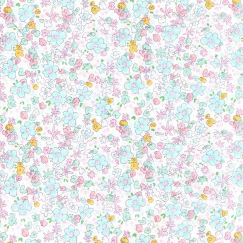 Tissu coton Michael Miller fleurs meadow