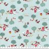 Tissu coton japonais Petit chaperon rouge