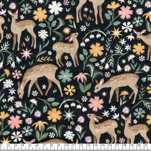 Tissu coton faons du printemps Tissu coton faons du printemps