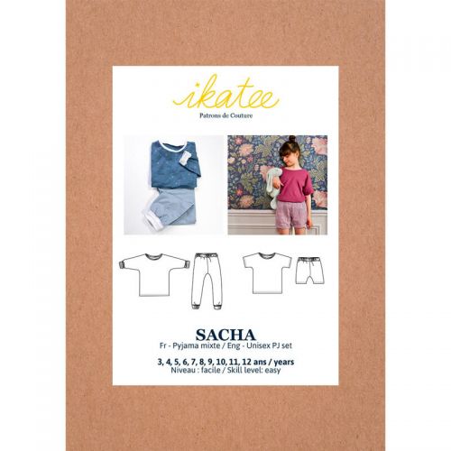 Patron Ikatee Sacha Kids 3-12 ans Patron Ikatee Sacha Kids 3-12 ans