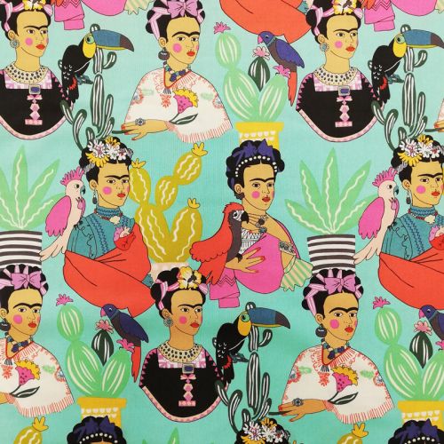 Tissu coton Frida Folklorico Tissu coton Frida Folklorico