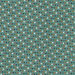 Tissu coton Abstract triangles