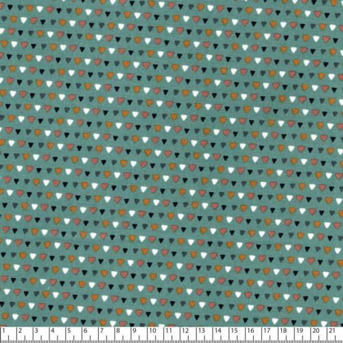 Tissu coton Abstract triangles Tissu coton Abstract triangles