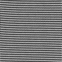Tissu pied de poule noir/blanc