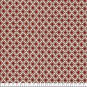 Tissu faux jacquard Punta orange