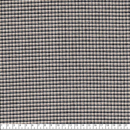 Tissu carreau beige/noir lurex or Tissu carreau beige/noir lurex or