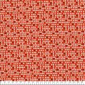 Tissu coton petits triangles fond orange