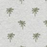 Tissu jersey Palm tree gris chiné