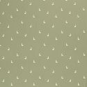 Tissu jersey oies fond vert amande