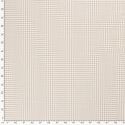 Tissu jersey carreaux fond beige