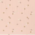 Tissu jersey oiseaux fond nude