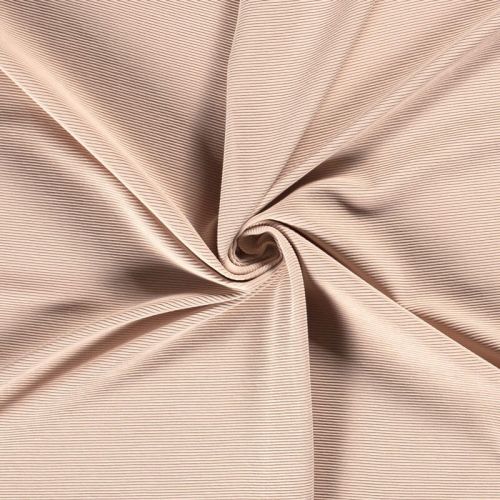 Tissu jersey Ottoman nude 80%Cot, 15%pol, 5%el larg 150 cm Tissu jersey Ottoman nude 80%Cot, 15%pol, 5%el larg 150 cm