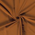 Tissu jersey Ottoman caramel 