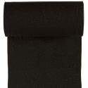 Bord côte tubulaire noir pailleté argent