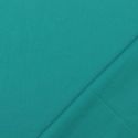 Tissu lin uni lavé bleu turquoise