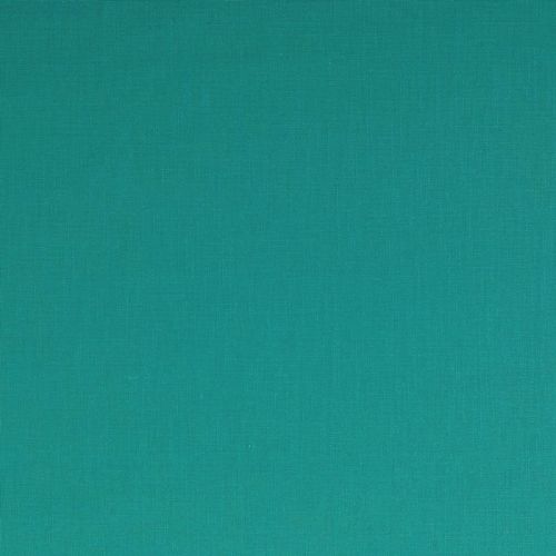 Tissu lin uni lavé bleu turquoise Tissu lin uni lavé bleu turquoise