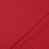 Tissu lin uni lavé rouge vif