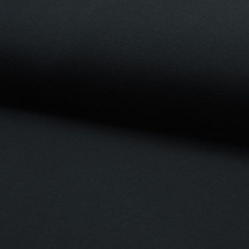 Tissu sweat noir