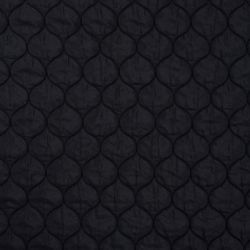Tissu doublure matelassé noir