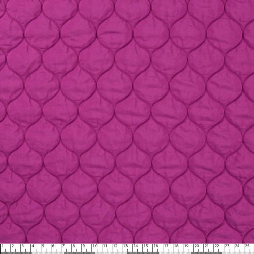 Tissu doublure matelassé magenta Tissu doublure matelassé magenta