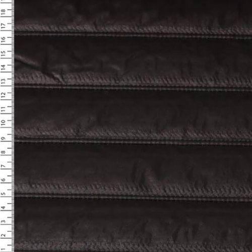 Tissu matelassé rayures noir Tissu matelassé rayures noir