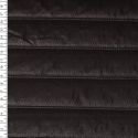 Tissu matelassé rayures noir 