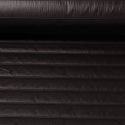 Tissu matelassé rayures noir 