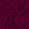 Tissu sweat fin uni violet