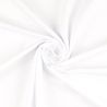 Tissu sweat fin uni blanc