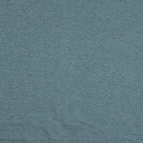Tissu sweat minky chiné bleu canard Tissu sweat minky chiné bleu canard