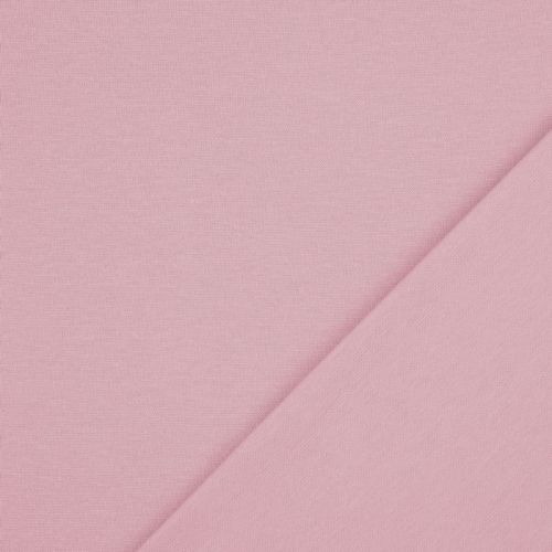 Bord côte tubulaire largeur 70 cm vieux rose Bord côte tubulaire largeur 70 cm vieux rose