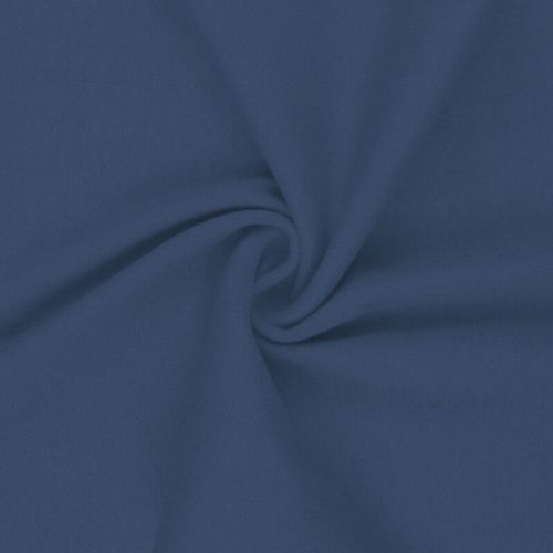 Bord côte tubulaire largeur 70 cm bleu jean Bord côte tubulaire largeur 70 cm bleu jean