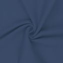 Bord côte tubulaire largeur 70 cm bleu jean