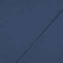 Bord côte tubulaire largeur 70 cm bleu jean