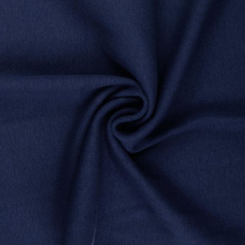 Bord côte tubulaire largeur 70 cm bleu cobalt Bord côte tubulaire largeur 70 cm bleu cobalt
