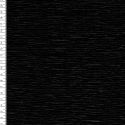 Tissu plissé chenille velours noir et lurex argent