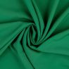 Tissu polyester stretch vert trèfle 