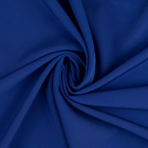 Tissu polyester stretch bleu électrique Tissu polyester stretch bleu électrique