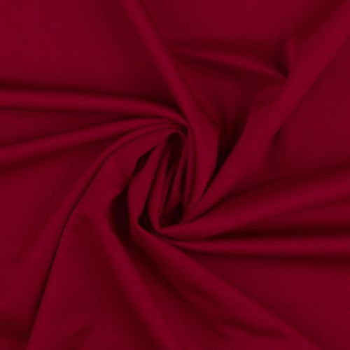 Tissu jersey twill uni rouge Tissu jersey twill uni rouge