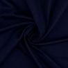 Tissu jersey twill uni bleu marine