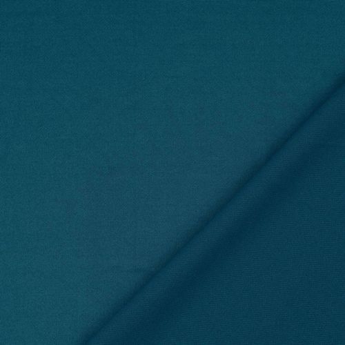 Tissu jersey twill uni bleu de prusse Tissu jersey twill uni bleu de prusse