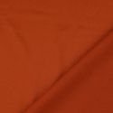 Tissu jersey twill uni terracotta