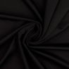 Tissu jersey twill uni noir