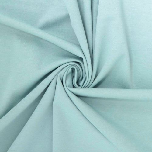 Tissu jersey punta di Roma uni vert céladon Tissu jersey punta di Roma uni vert céladon
