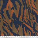 Tissu popeline de viscose graou kaki