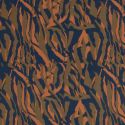 Tissu popeline de viscose graou kaki