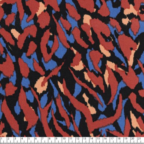 Tissu viscose safari automne 97%visc, 3% el, larg 140 cm Tissu viscose safari automne 97%visc, 3% el, larg 140 cm