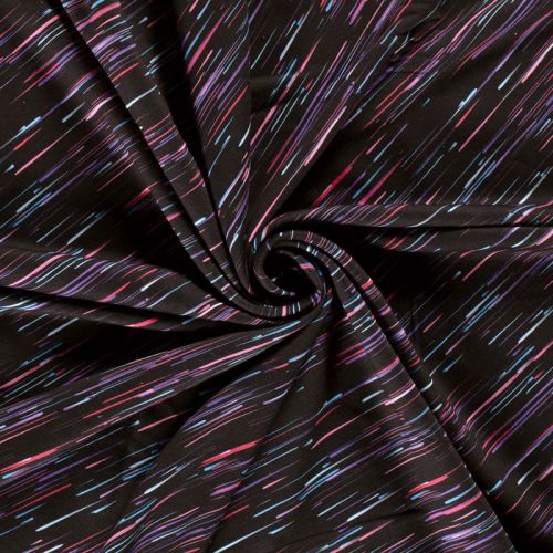 Tissu sweat blizzard cosmique impression digitale Tissu sweat blizzard cosmique impression digitale